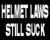 Helmet Laws Poster