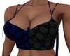 Blue & Gray Corset