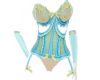 A^ Summer Lingerie Blue