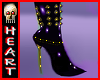 BOOT spiked Purple Gold