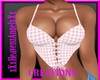 Pink Check Busty Corset