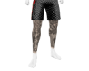 Black PJ Shorts [MK]