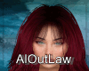 Cenobia Cherry Red Bangs