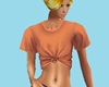 Chloe Tie Top Bronze