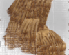 brown fur boots