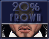 Frown 20%
