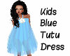 Kids Blue Tutu Dress