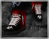 Crimson Zombie Sneakers