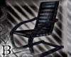 -Bhx- Black Silver chair