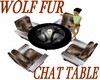 [BT]Wolf Fur Chat Table