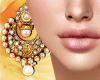 Gold Earrings Derivable