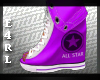E: Converse Heels Purple