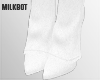 White Baggy Boots
