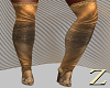 Z: Gold Sexy Boots