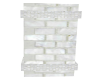 White Pearl Brick Column