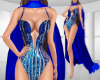 Blue Cape Swimsuit