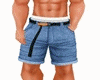 GM's Denim Blue Shorts