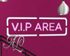 Casino VIP Area Sign