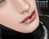 死 Silver Lips Piercing