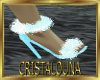 Xmas blue ice fur diva