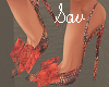 Bow Heels-Burnt Sienna