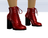 Medium Ankle boots *red*