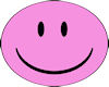 pink smiley