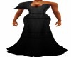 Black Fluted Dress