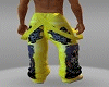 MD Toxic Yellow Jeans(M)