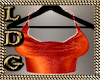 Orange Laytex Top