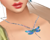 Libelula Azul Necklace
