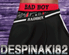 Ds Bad Boy Shorts+Tat