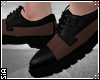 {S}BLK SHEER PANEL SHOES