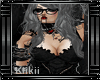 xkkx Blk/Grey Sexy Top *