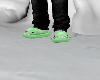 EM Boys Green Slippers