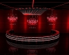 red & black ballroom