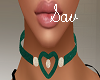Green Heart Choker