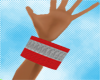 [XC] Wristband Red R