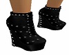 Black Studded Boots
