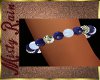 Tanzanite-Pearl Bracelet