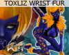 +KM+ ToxLiz Wrist Fur