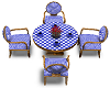 round table blue