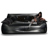 leather love couch