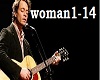 in the arms of a woman