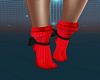 Red Socks With Bow
