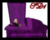 SD Purple Couple Coffin