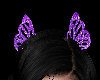 Purple Butterly Headband