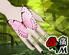 蝶 Hand Butterfly Pink