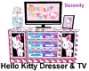Hello Kitty TV & Dresser