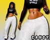 !C Chubby Sweat pants W